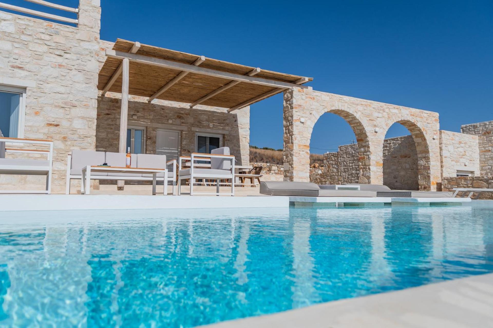 Aegean Feelings Villa Piso Livadi Buitenkant foto