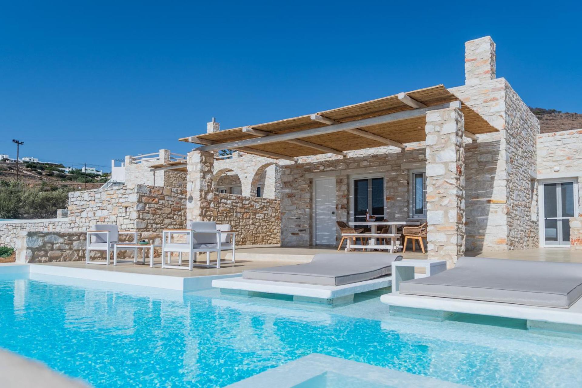Aegean Feelings Villa Piso Livadi Buitenkant foto