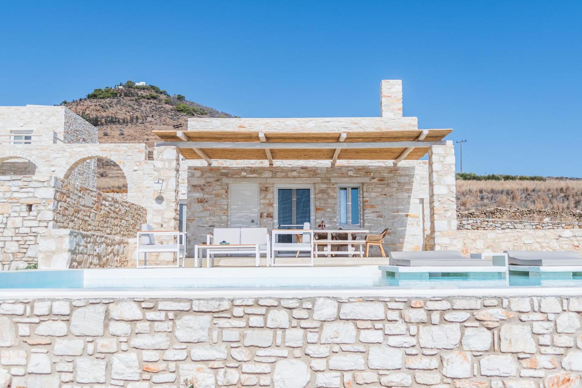 Aegean Feelings Villa Piso Livadi Buitenkant foto